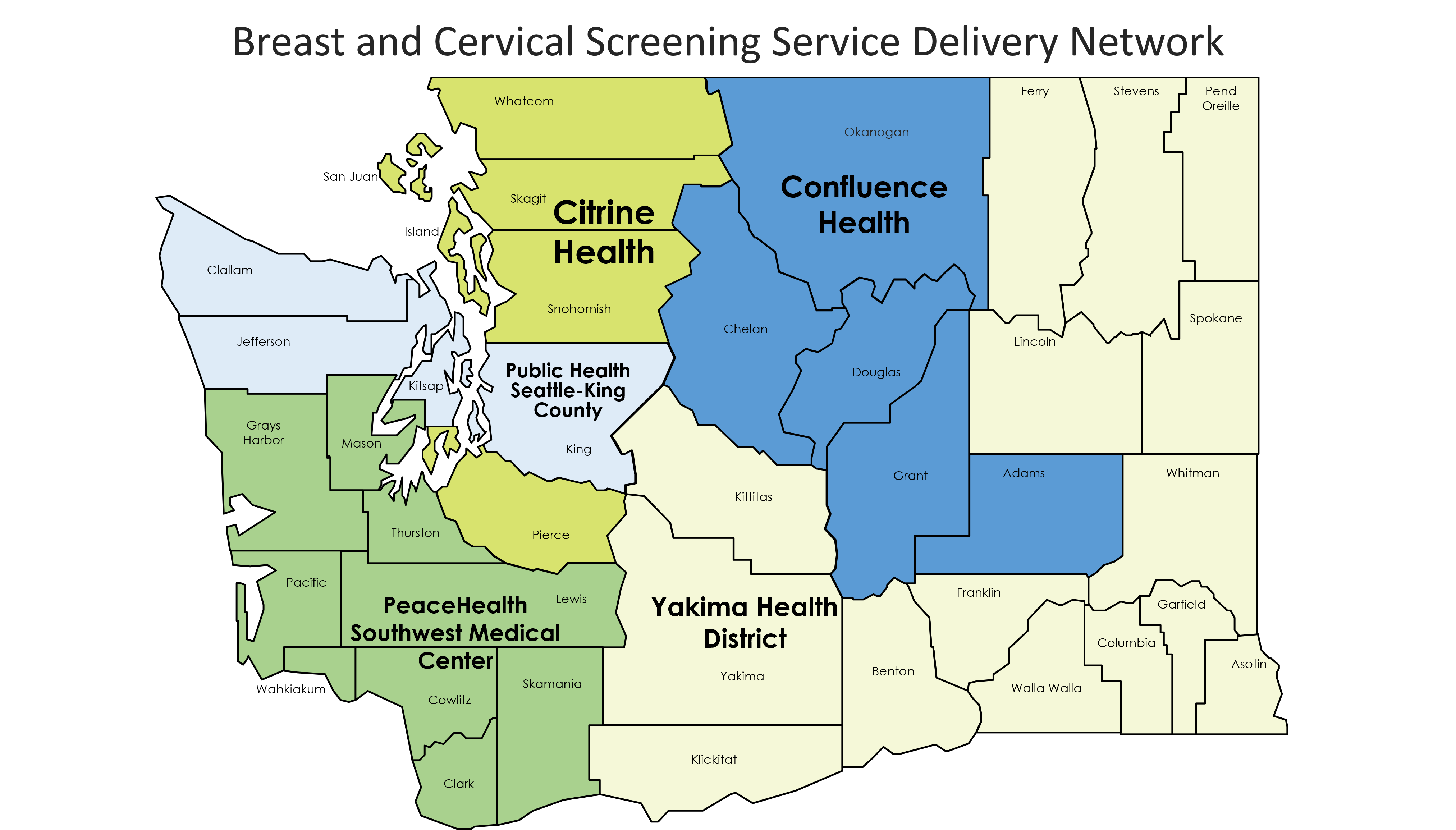 BCCHP Program Service Map